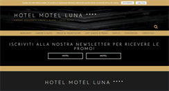 Desktop Screenshot of hoteluna.it
